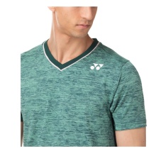 Yonex Tennis T-shirt Crew Neck French Open #22 green Men